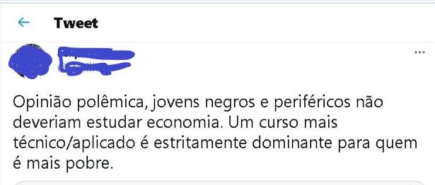 Aluno Da Fgv Rj Acusado De Racismo Ap S Dizer Que Negros N O