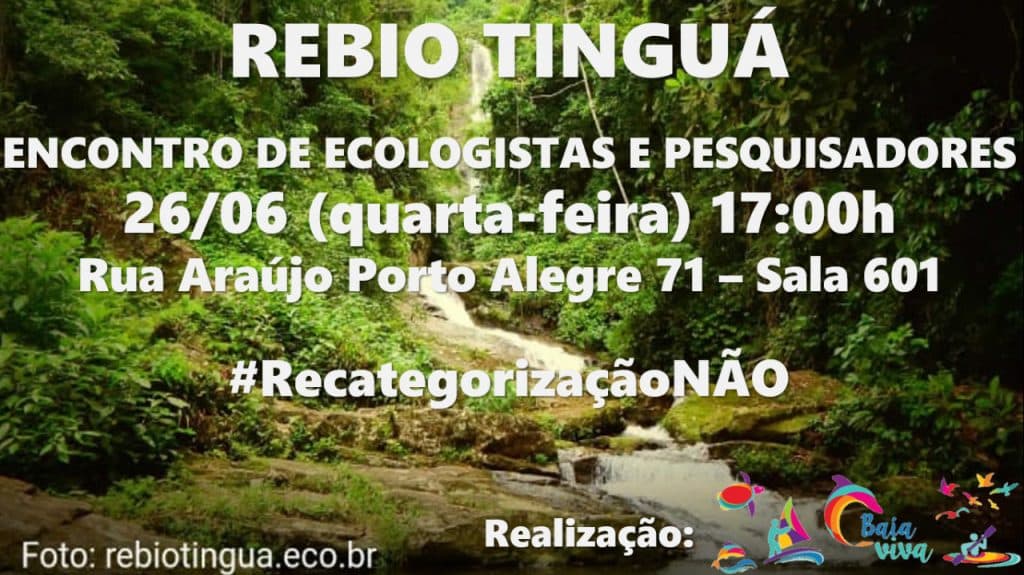 Encontro de ecologistas debate Reserva do Tinguá 1 WhatsApp Image 2019 06 24 at 15.17.28 Encontro de ecologistas debate Reserva do Tinguá