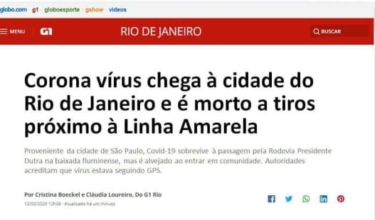 Coronavírus: memes mostram o lado do humor na pandemia - Jornal O Globo