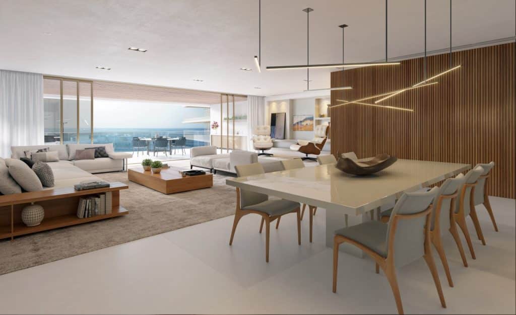Prédio com 'mansões suspensas' na Barra da Tijuca tem apartamentos de R$ 25 milhões 3 cyano exclusive residences 2 Prédio com 'mansões suspensas' na Barra da Tijuca tem apartamentos de R$ 25 milhões
