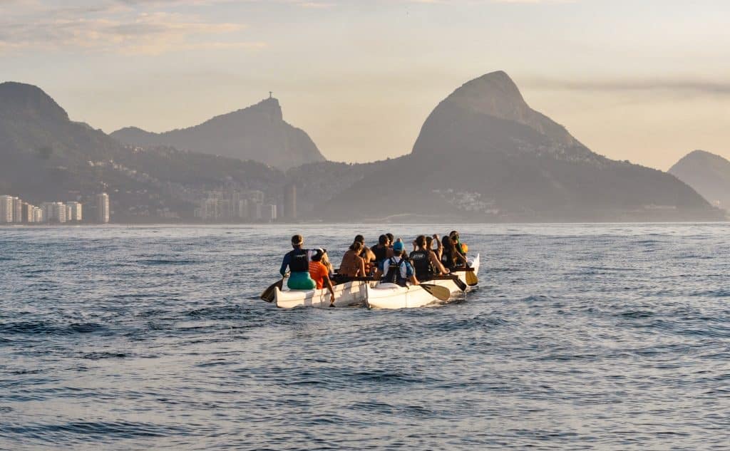 Carioca Va'a - Clube de Canoa Havaiana (Urca, RJ)