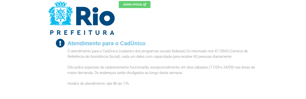 Prefeitura do Rio retoma serviços do CadÚnico após ataque hacker 1 oko Prefeitura do Rio retoma serviços do CadÚnico após ataque hacker