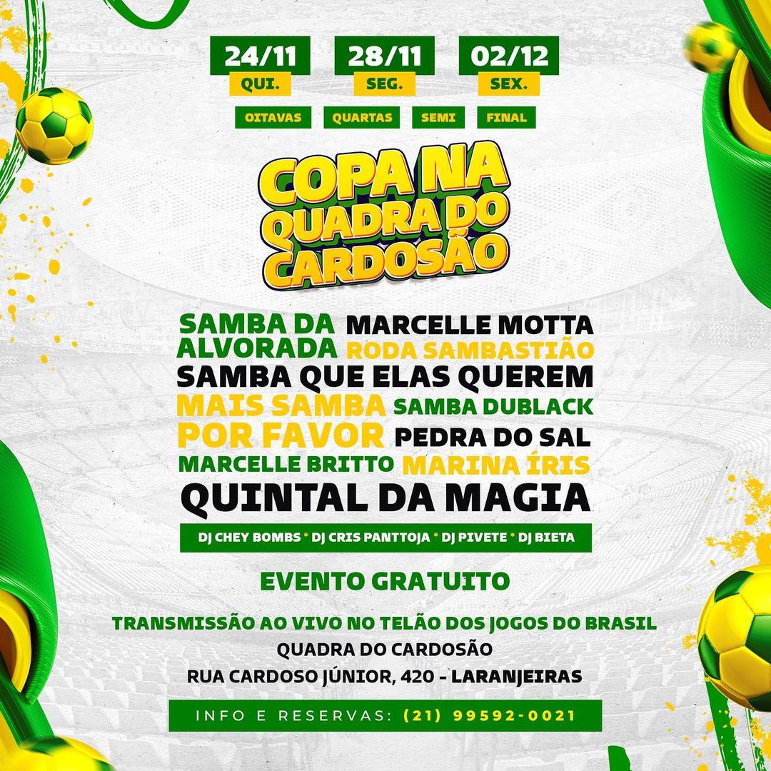 Quintal Da Copa, 24/11