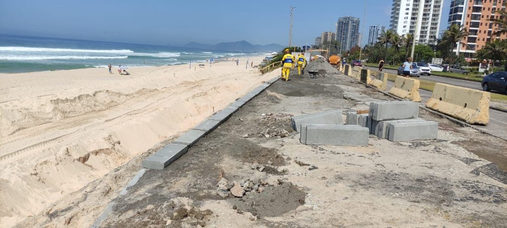Obras de recuperação da orla da Barra atingem nova etapa 1 WhatsApp Image 2022 11 29 at 12.49.31 Obras de recuperação da orla da Barra atingem nova etapa