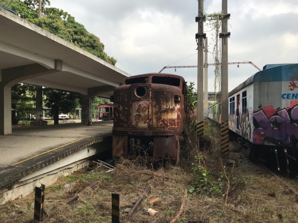 WhatsApp Image 2022 12 20 at 13.04.47 2 'Biriba', a histórica locomotiva do Rio de Janeiro que está se deteriorando no galpão da Estação Leopoldina