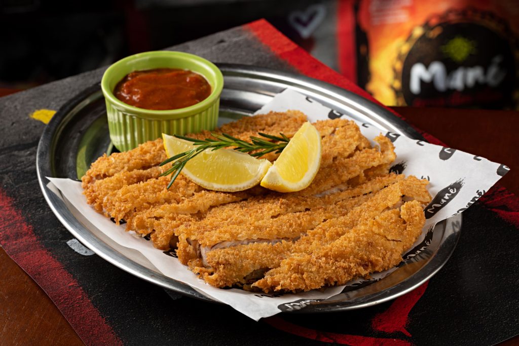 Boteco Mané lança novos pratos e drinks 2 Mane 769 Schnitzel Foto Rodrigo Azevedo Boteco Mané lança novos pratos e drinks