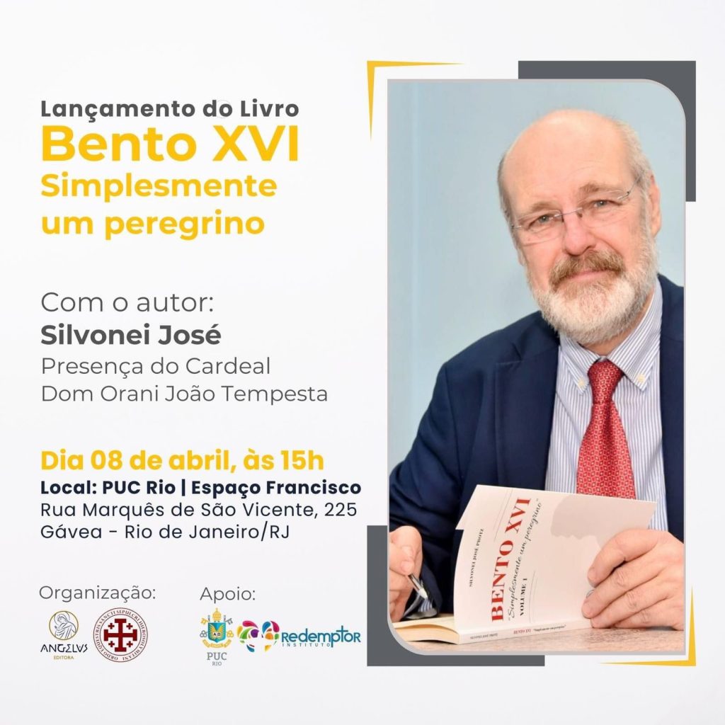 img 6317 1 Jornalista Silvonei Protz lançará livro sobre o Papa Bento XVI