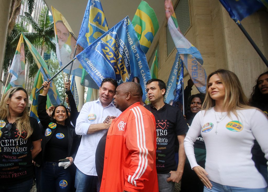 Rua da Carioca 22 Alexandre Ramagem promete reforçar segurança e incentivar empreendedorismo para revitalizar o Centro do Rio