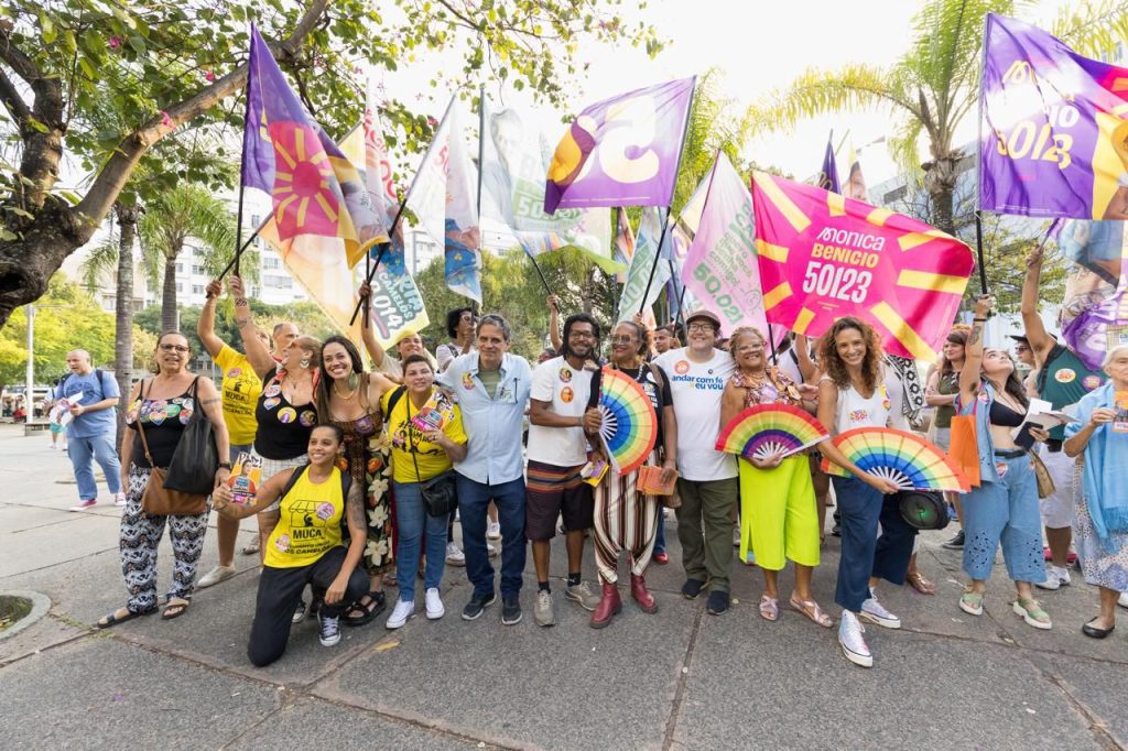 Tarcisio com Petistas 4 Tarcísio Motta cumpre agenda ao lado de lideranças de esquerda neste sábado