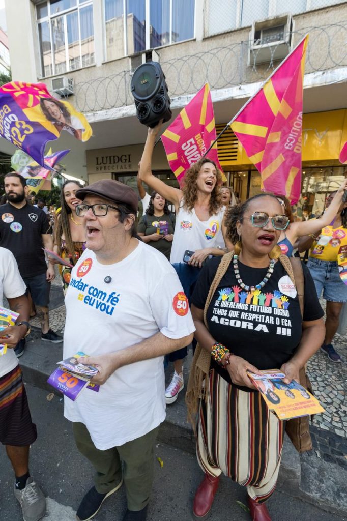 Tarcisio com Petistas 5 Tarcísio Motta cumpre agenda ao lado de lideranças de esquerda neste sábado