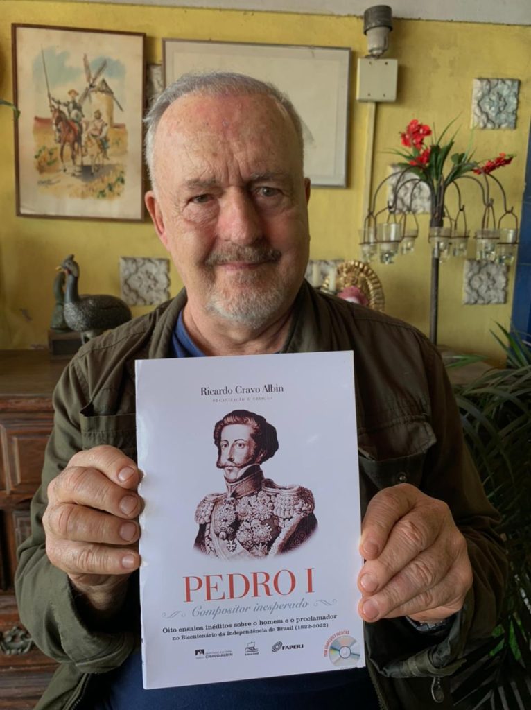 Ricardo Cravo Albin autor do livro Divulgacao Petrópolis: Museu Imperial promove o lançamento do livro “Pedro I Compositor”, no Dia da Independência do Brasil