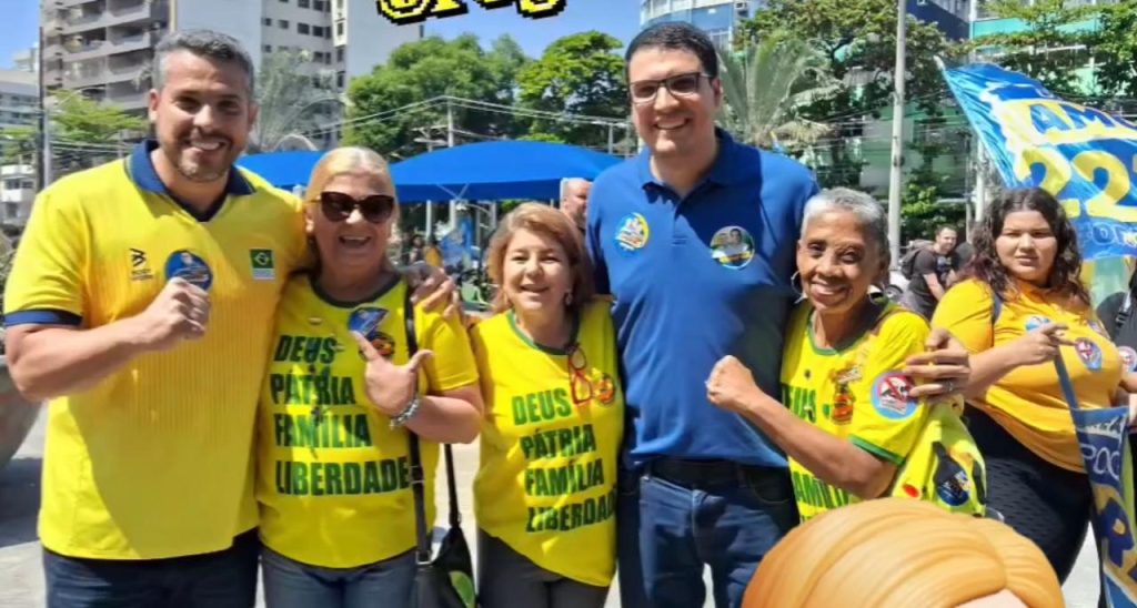 Rodrigo e Rogerio Amorim antes da confusao Leonel de Esquerda e Rodrigo Amorim se envolvem em confusão na Tijuca