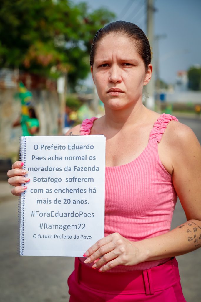 Rosimeri credito Rodney Delphino Ramagem promete dobrar valor do auxílio emergencial para vítimas de enchentes em Acari e Fazenda Botafogo