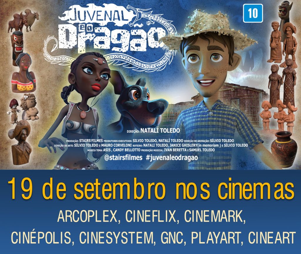 A animação brasileira "Juvenal e o Dragão", 